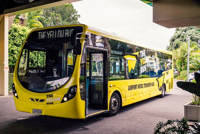 Airport Hotel Transfer Bus at Holiday Inn Auckland Airport