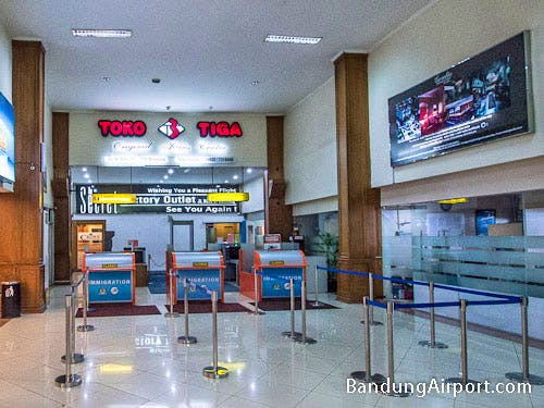 Bandung Airport Immigration Counters