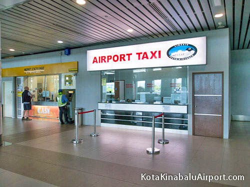 Kota Kinabalu Airport Taxi Counter