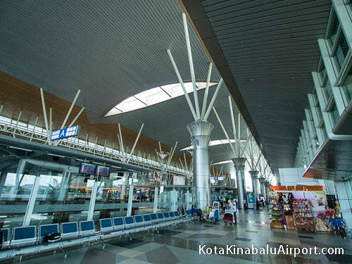 Kota Kinabalu Airport Check-in Area
