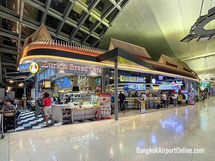 Bangkok Airport Zurich Bread and Koh Hop Bar