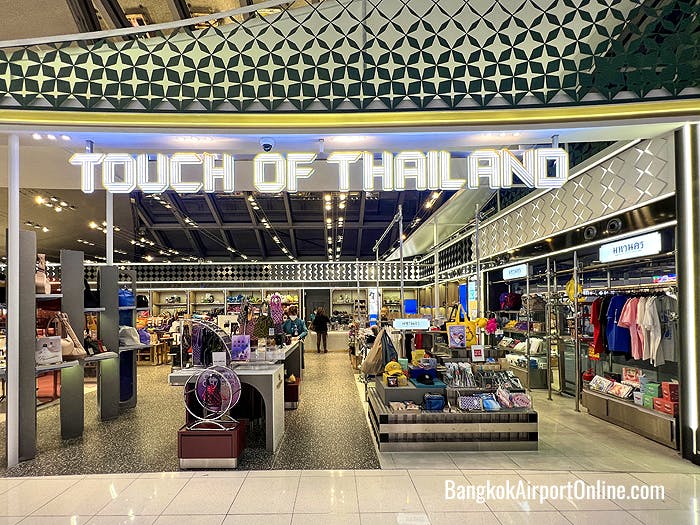 Thai Fashion at Bangkok Airport Duty Free