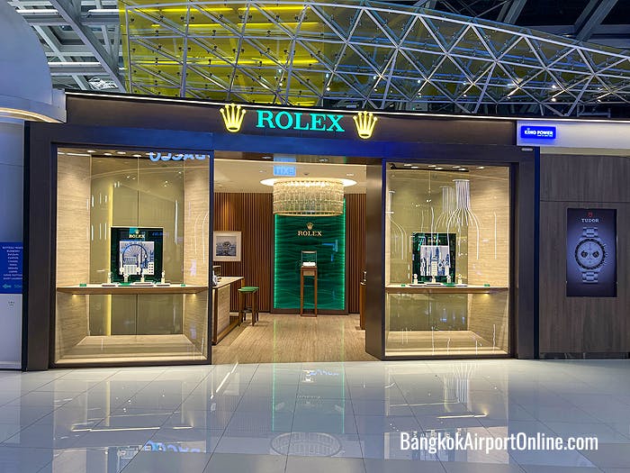 Rolex Shop at Bangkok Airport