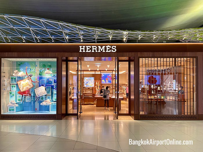Hermes boutique at Bangkok Duty Free