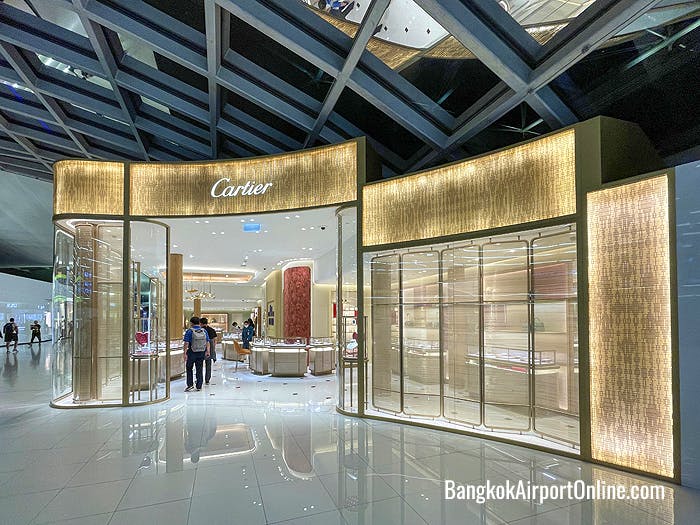 Cartier boutique at Bangkok Airport