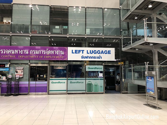 Left Luggage Suvarnabhumi Airport