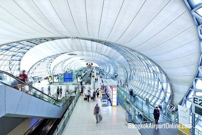 Bangkok Airport Terminal Interior