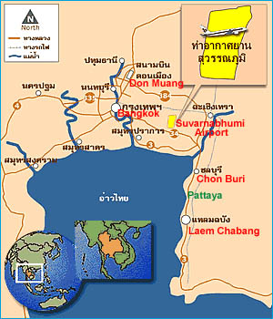  New Bangkok Airport Map