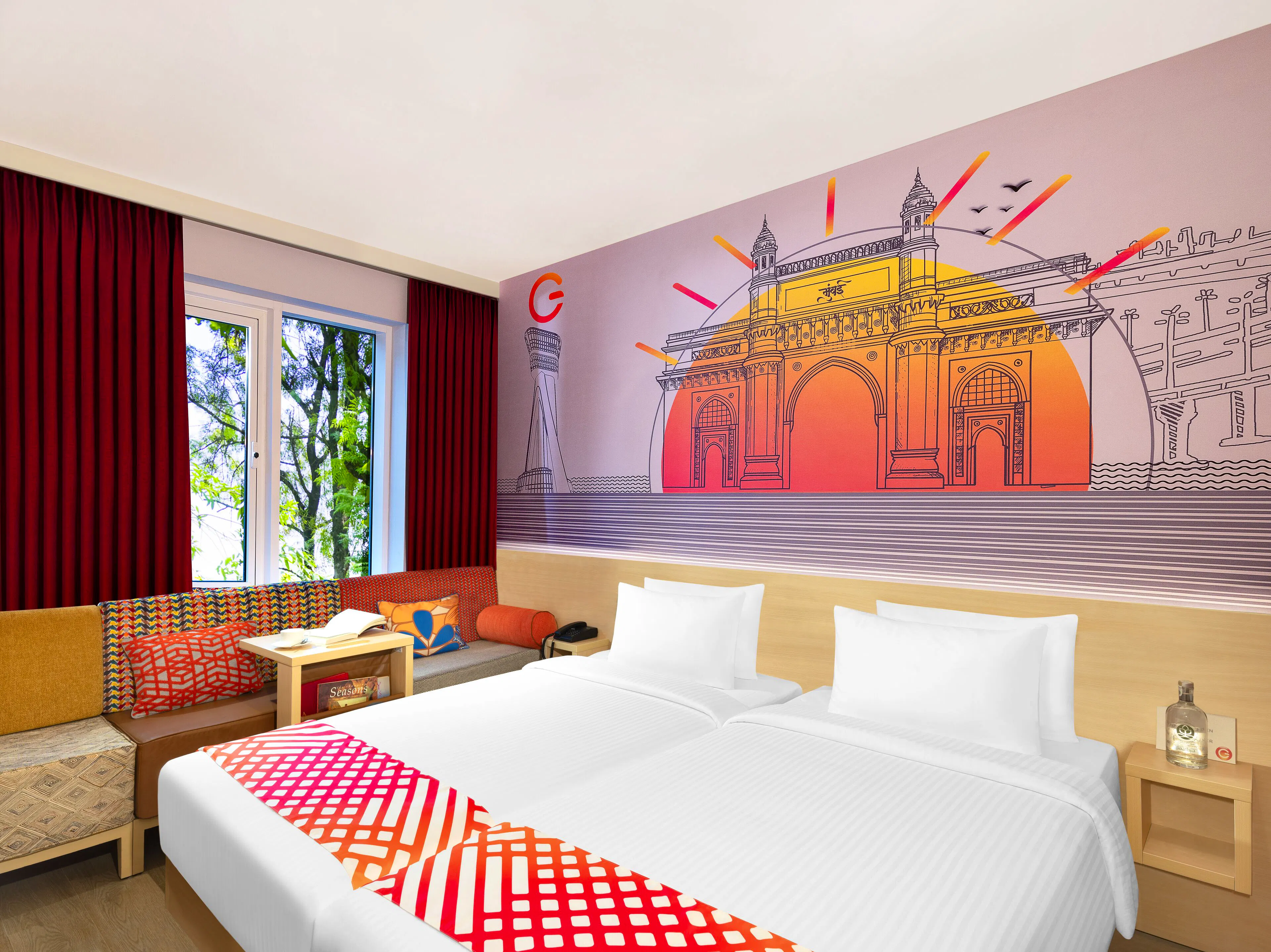 Guest room at Ginger Mumbai Airport