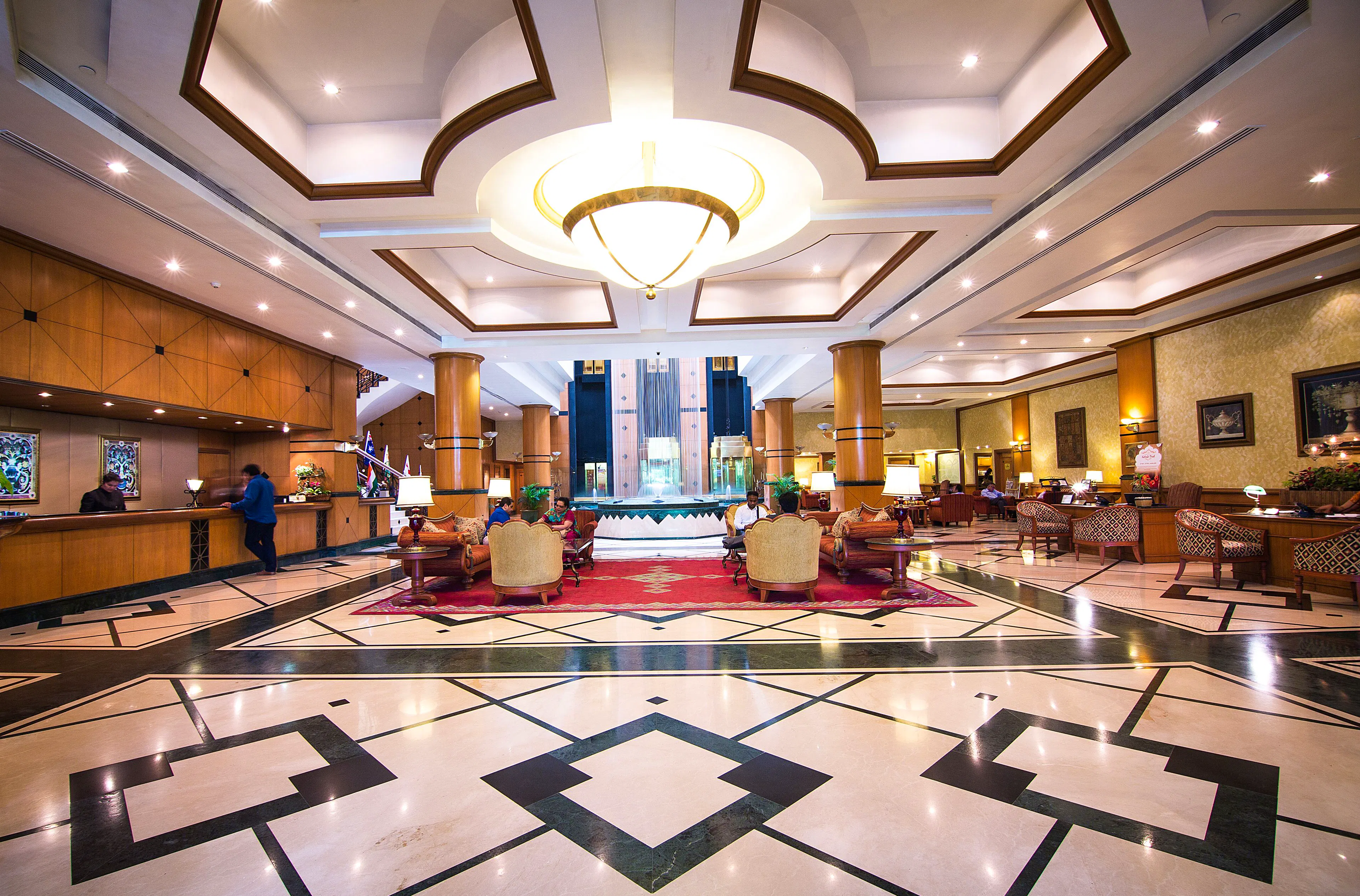 Lobby of The Orchid Hotel Mumbai