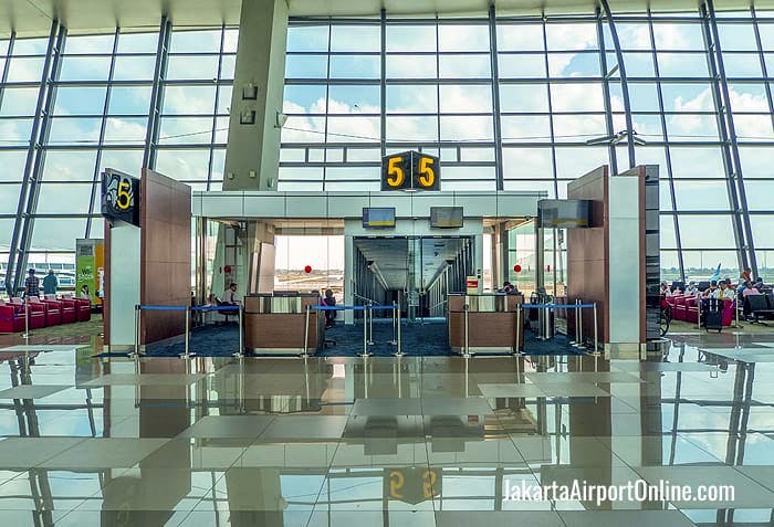 Jakarta Airport Departure Gate International Terminal 3