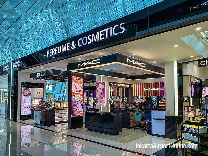 MAC and Dior Perfume & Cosmetics at Jakarta Airport (CGK) Duty Free