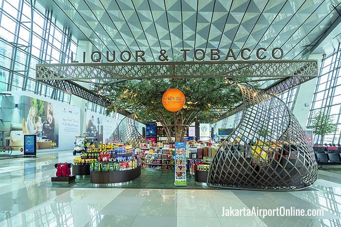 Liquor & Tobacco at Jakarta Airport Duty Free
