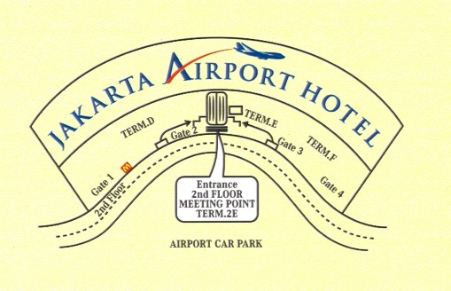 Jakarta Airport Hotel Map