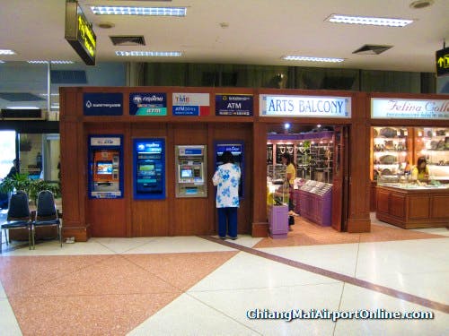 Chiang Mai Airport Domestic Terminal ATMs