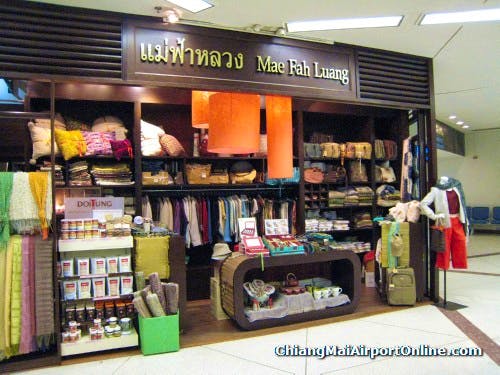 Chiang Mai Airport Mae Fah Luang Shop