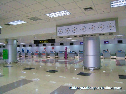 International Terminal Check-in counters