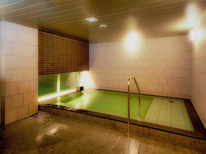 Hotel onsen hot spring bath