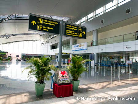 Da Nang Airport Departures Hall