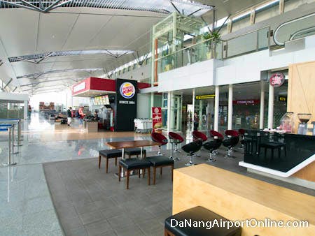 Departures Waiting Area - Burger King Restaurant