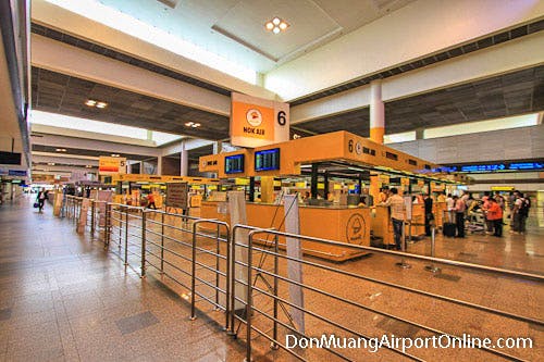 Don Muang Airport Check-in Counters