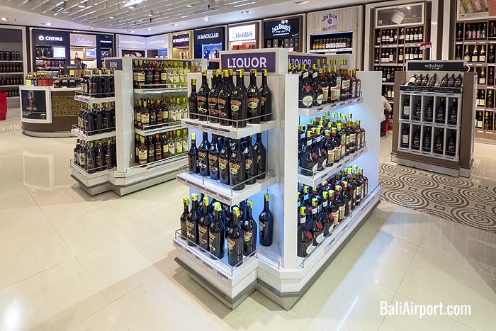 Wide range of wines and spirits from around the world