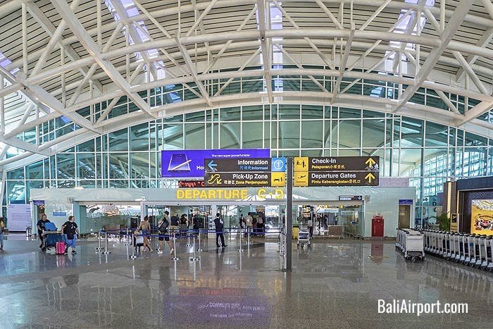 Bali Airport Terminal Entrance