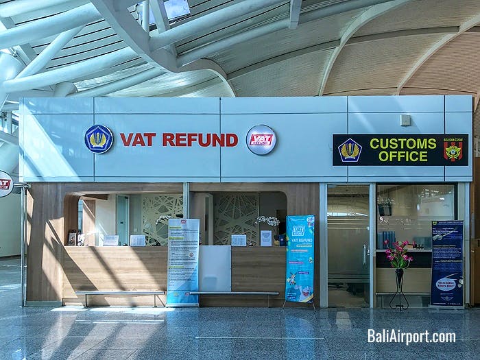 Vat Refund and Customs Office at Bali Airport