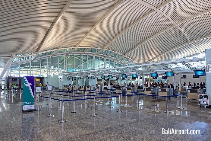 Bali Airport Check-in Counters