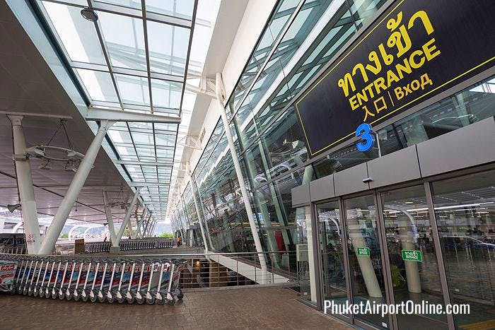 Phuket Airport Entrance