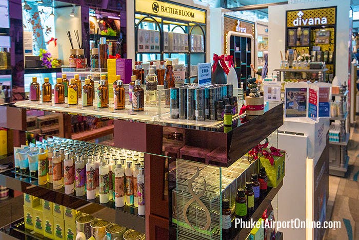 Top Thai aromatherapy brands at Phuket Airport