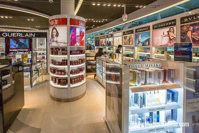 SK-II and other cosmetics at Phuket Duty Free