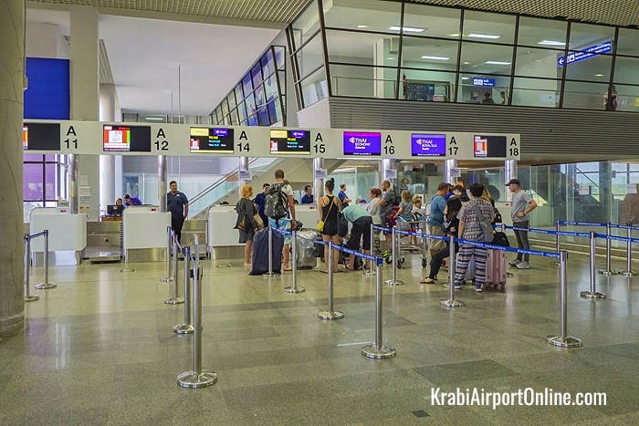 Krabi Airport Check-in Counters