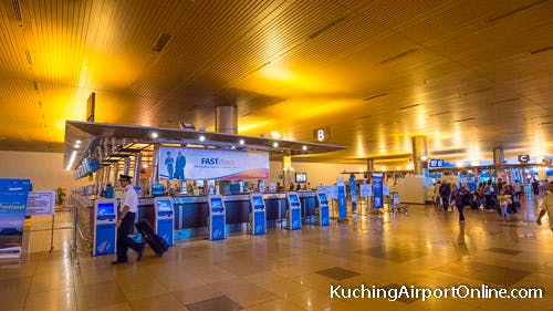 Kuching Airport Check-in Counters