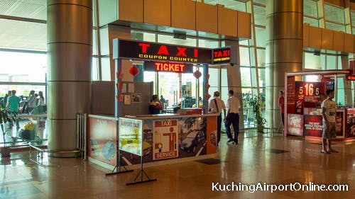 Kuching Airport Taxi Counter