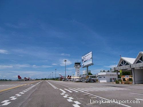 Langkawi Airport Arrivals Apron