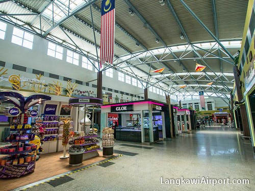 Langkawi Airport Terminal Shopping