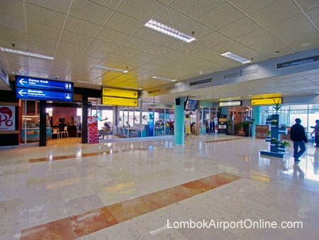 Lombok Airport Departures Area