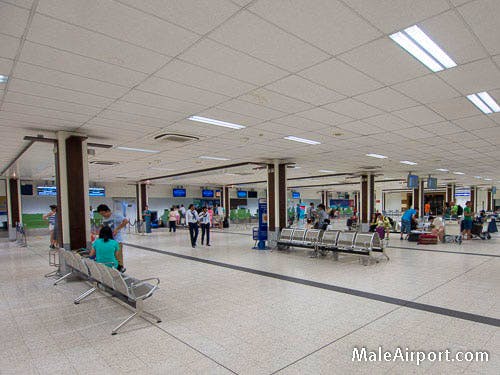 Male Airport Maldives Check-in Counters