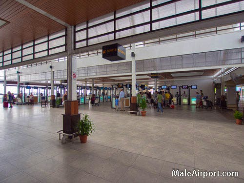 Male Airport Arrivals Hotel Counters