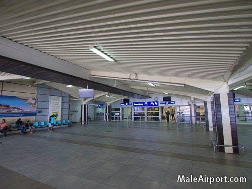 Male Airport Maldives Departures Area