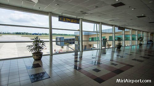 Miri Airport Departure Gate