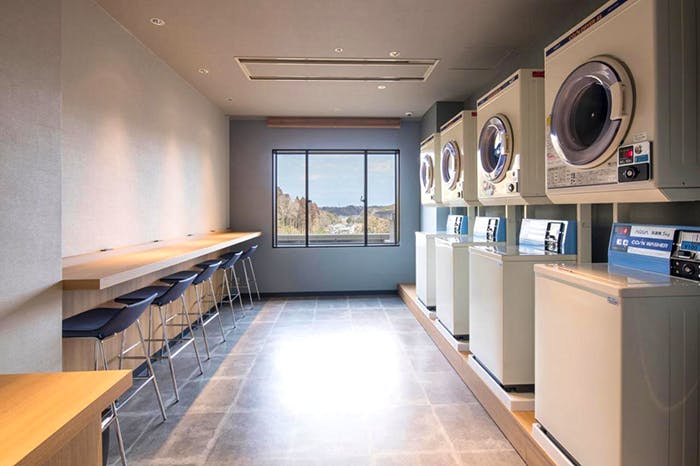 Coin Laundry for hotel guests