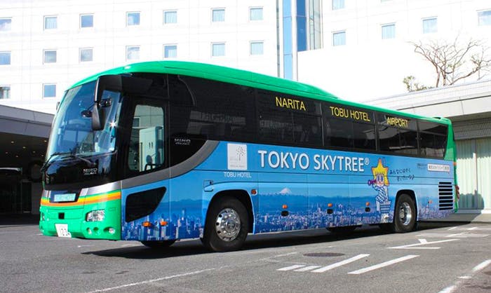 Free shuttle bus between Narita Tobu Hotel Airport and Narita Airport
