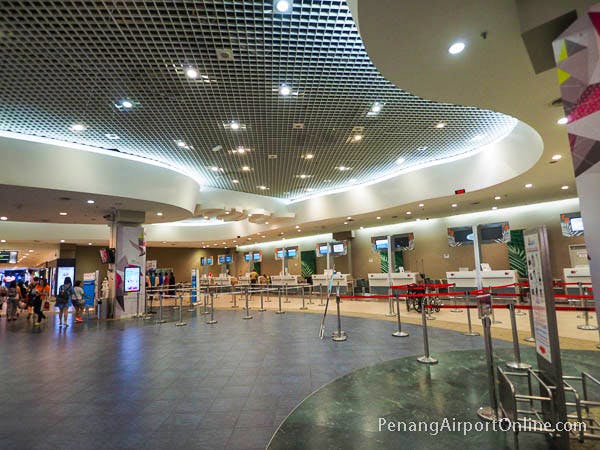 Penang Airport Check-in Counters