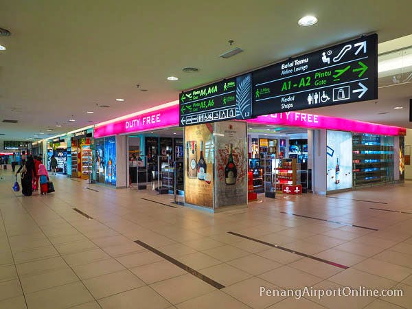 Penang Airport Duty Free Shopping