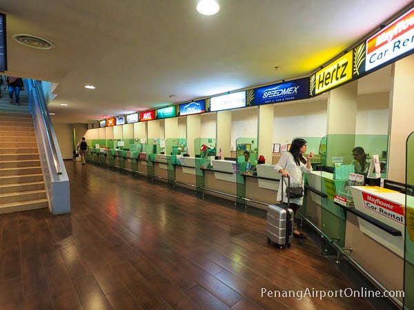 Penang Airport Car Rental Counters