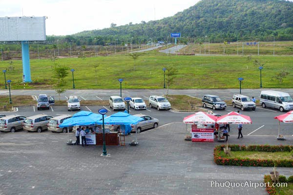 Phu Quoc Airport Taxi Counters