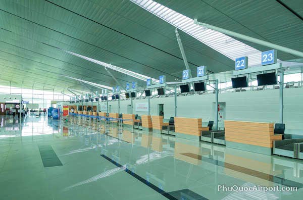 Phu Quoc Airport Check-in Counters