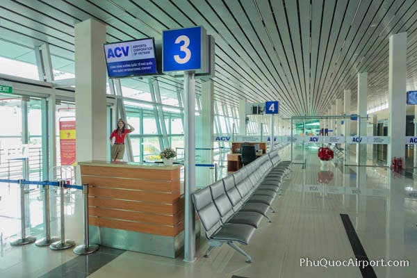 Phu Quoc Airport Departure Gate